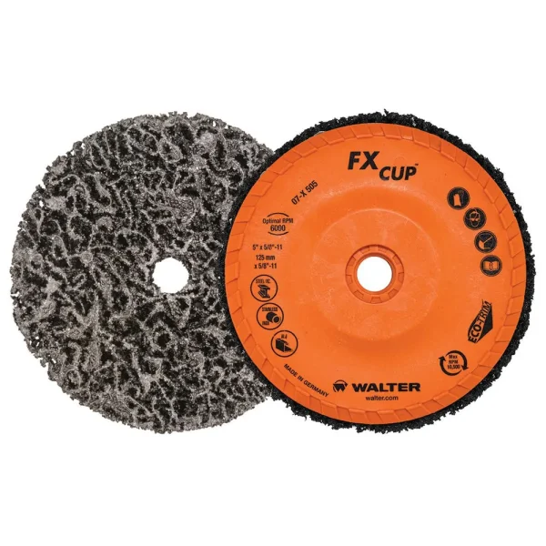 Walter 07X505 5″ x 3/4″ x 5/8-11″ FX Cup Disc