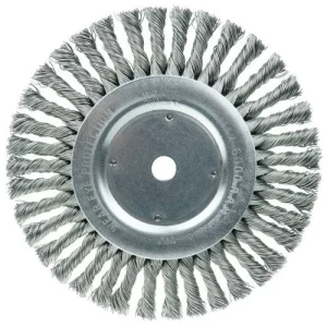 Weiler Twist Knot Wire Wheel – 8″ Steel 08615