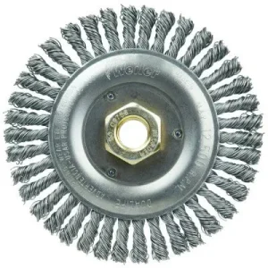 Weiler Roughneck Jr. Stringer Bead Wheel – 5″ Steel 08756