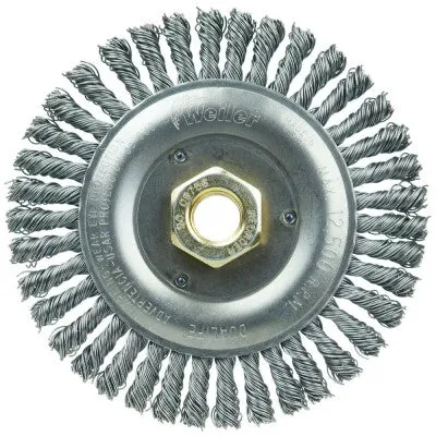 Weiler Roughneck Jr. Stringer Bead Wheel – 5″ Steel 08756