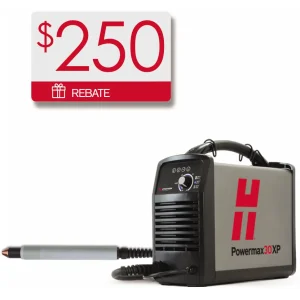 Hypertherm Powermax30 XP w/180 Degree Machine Torch 088178