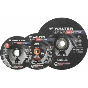 Walter 08N502 5″ x 1/8″ x 7/8″ Pipefitter A36 Grinding Wheel