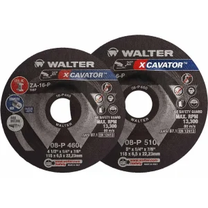 Walter 08P900 9″ x 1/4″ x 7/8″ XCAVATOR™ Grinding Wheel