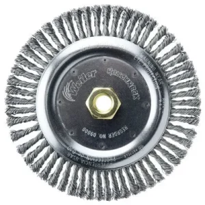 Weiler Roughneck Stringer Bead Wheel – 7″ Steel 09000