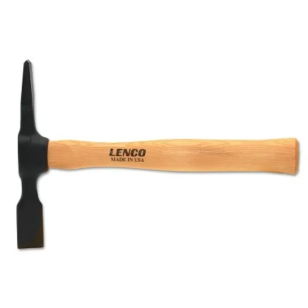 LENCO 09090 CHISEL/CROSS CHISEL WOOD HANDLE CHIPPING HAMMER