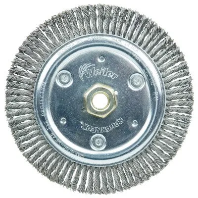 Weiler Roughneck Sr. Stringer Bead Wheel – 7″ Steel 09100