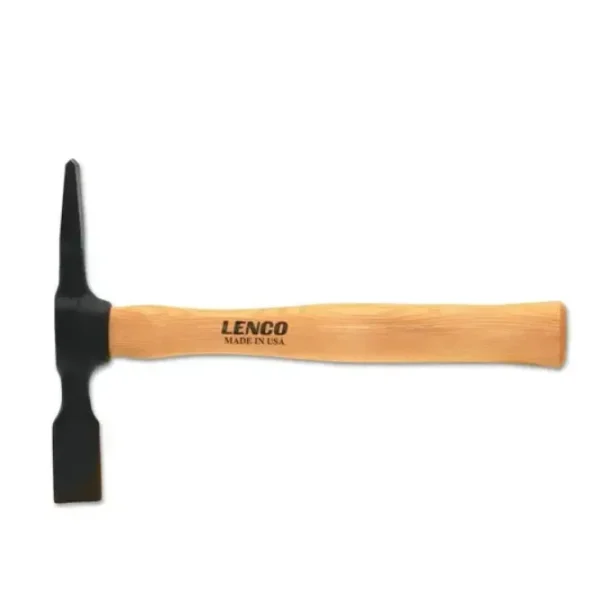 LENCO 09110 CONE/CROSS CHISEL CHIPPING HAMMER WOOD HANDLE