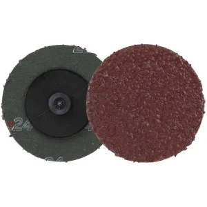 Walter 09D108 2″ 80 Grit SPINLOCK™ Aluminum Oxide Resin Fiber Flap Disc (25 Pack)