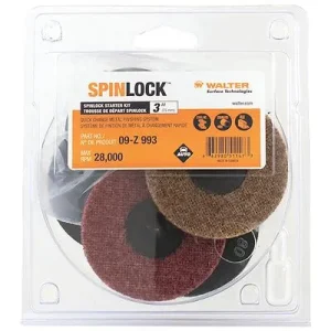Walter 09Z993 3″ SPINLOCK™ Starter Kit (1 Kit)