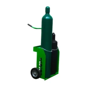 Saftcart 900 Series Cylinder Cart, SC-8-PLA Wheels, 43.63″ Height | 950-10B