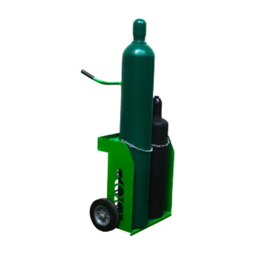 Saftcart 900 Series Cylinder Cart, SC-8-PLA Wheels, 43.63″ Height | 950-10B