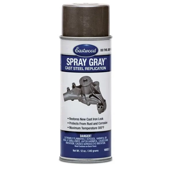 Eastwood Spray Gray Detail Paint Aerosol 12 oz