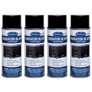 Eastwood Radiator Black Spray Paint Gloss Aerosol 12 oz