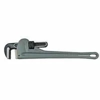 Anchor Brand 01-624 Straight Pipe Wrenches, 15 Head Angle, Drop Forged Steel Jaw, 24 in, 2/pk (1 EA)