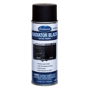 Eastwood Radiator Black Spray Paint Satin Finish 12oz