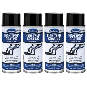 Eastwood Satin Black Hi-Temp Coating 11.75 oz Aerosol