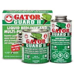 White Gator Guard II Truck Bed Liner