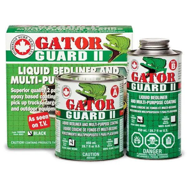 White Gator Guard II Truck Bed Liner