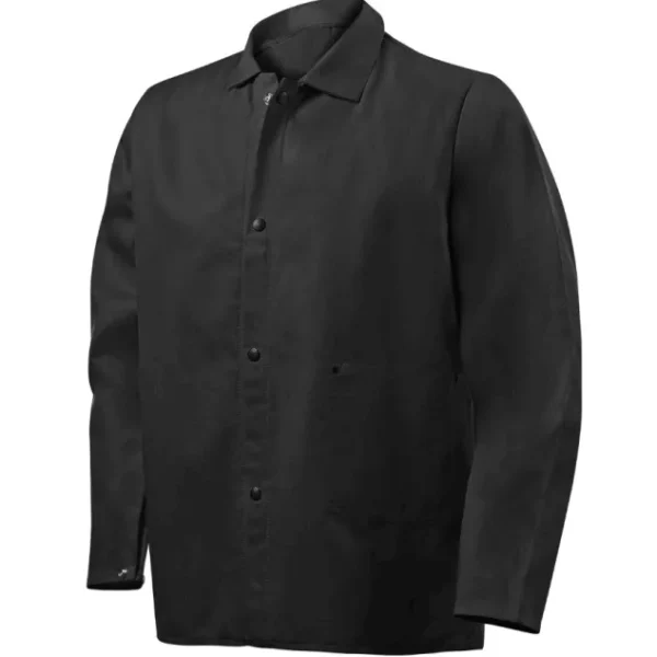 Steiner Industries 9 oz FR Cotton Jacket – 30″ Black #1080