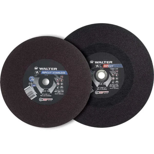 Walter 10B183 18″ x 3/16″ x 1″ Ripcut Wheel