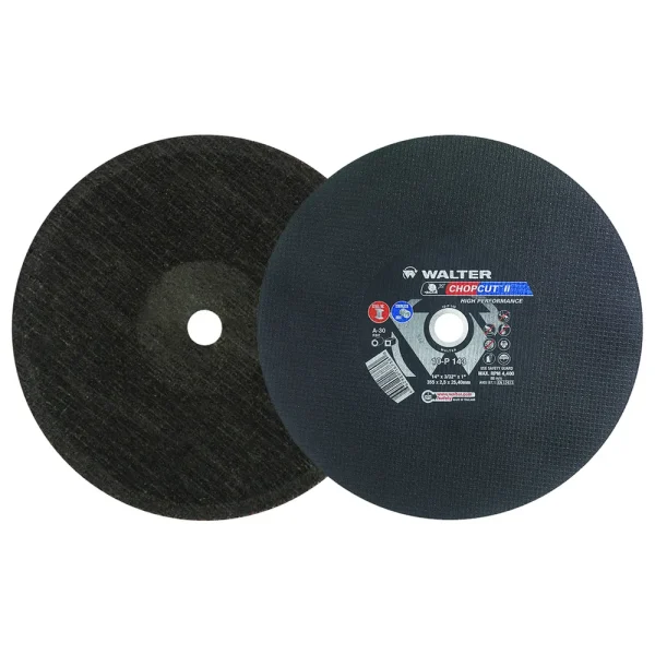 WALTER 10P143 CHOPCUT II WHEEL 14″ X 3/32″ X 1″ , 10/BOX