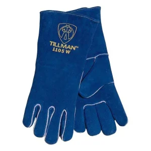 Tillman Welding Gloves – “Small Hands” Blue Cowhide 1105W