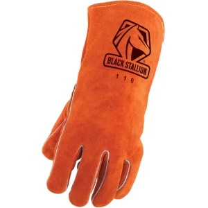 Black Stallion 110LHL Select Shoulder Split Cowhide Stick Glove, Left-Hand Only, LARGE, 6/PACK