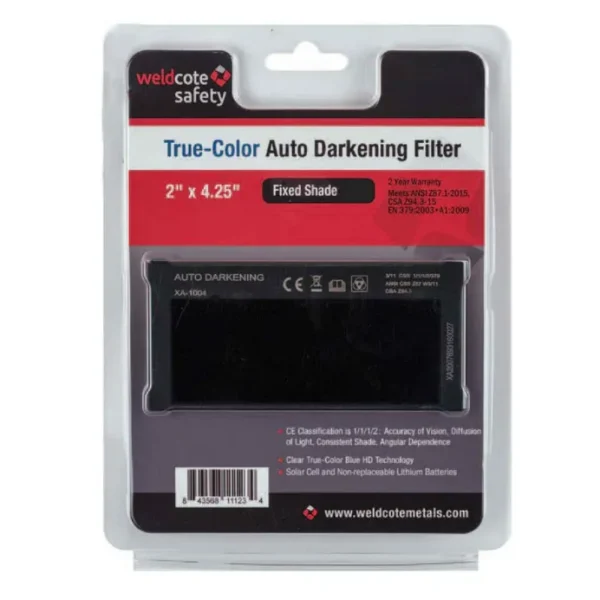 WELDCOTE 11121 2X4 SHADE #9 AUTOMATIC LENS TRUE COLOR