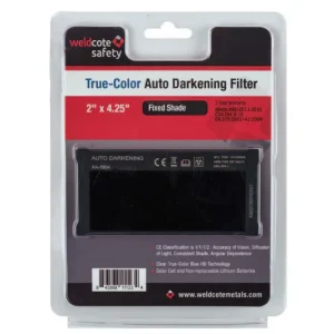 WELDCOTE 11124 2X4 SHADE #12 AUTOMATIC LENS TRUE COLOR