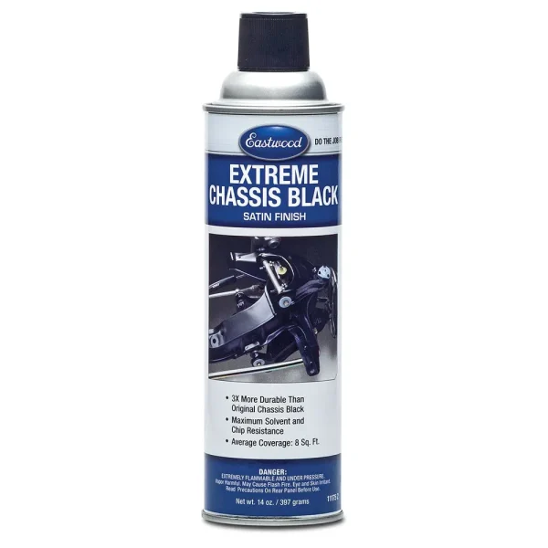 Eastwood Extreme Chassis Black Satin Spray Paint Aerosol 14 OZ