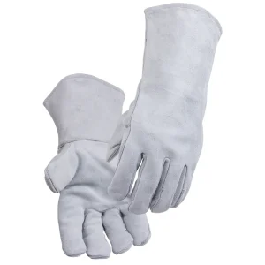 Black Stallion 111S Economy Split Cowhide Stick Glove, Large