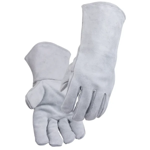 Black Stallion 111S Economy Split Cowhide Stick Glove, Large