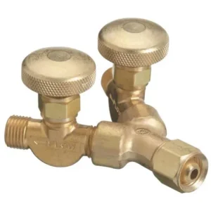 Western Acetylene/Fuel Gas “Y” Connection w/Valves 112K