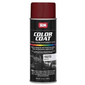 SEM Color Coat Flexible Coating Napa Red Interior Paint
