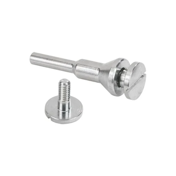 Walter 11L007 Flush Mandrel for 2″ and 3″ Wheel, 1/4″ and 3/8″ Arbor (1 EA)