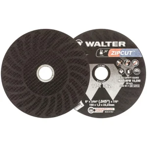 Walter 11T062 6″ x 3/64″ x 7/8″ Zip Wheel Cut-Off Wheel