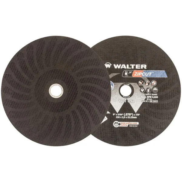 Walter 11T092 9″ x 5/64″ x 7/8″ Zip Wheel Cut-Off Wheel
