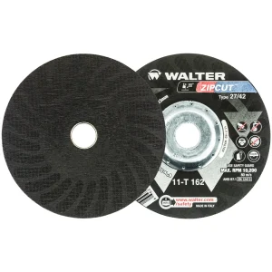 WALTER 11T162 ZIP WHEEL™ CUT-OFF 6″ X 3/64″ X 7/8″ TYPE 27, 25/BOX