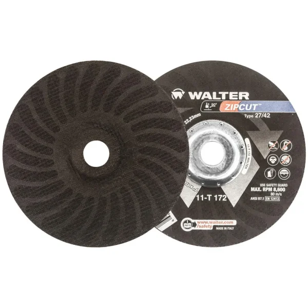 Walter 11T172 7″ x 1/16″ x 7/8″ Type-27 Zipcut Cut-Off Wheel