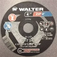 Walter 11T242 4.5″ x 1/16″ x 7/8″ ZIP+ Xtra Cut-Off Wheels
