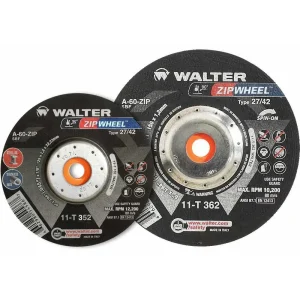 Walter 11T352 5″ x 3/64″ x 5/8-11″ Zip™ Spin-On Cut Off Wheel