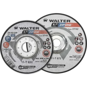 Walter 11T642 4.5″ x 1/32″ x 7/8″ Zip One™ Type 27 Cut-Off Wheel