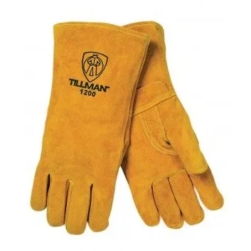 Tillman 1200 Brown Premium Side Split Cowhide Stick Welding Gloves (1 Pair)