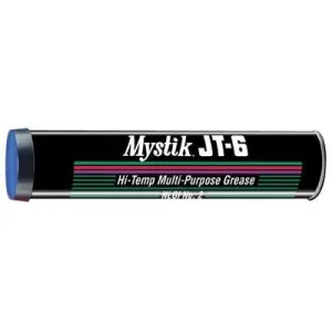 Mystik 665005002080 JT-6Multi-Purpose Hi-Temp Grease, 14 oz Cartridge (10 Cartridges)