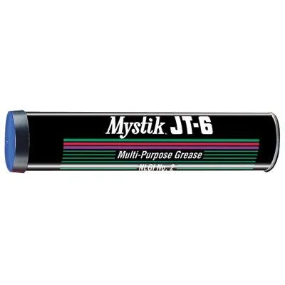 Mystik 665006002080 JT-6Multi-Purpose Grease, 14 oz Cartridge (10 Cartridges)