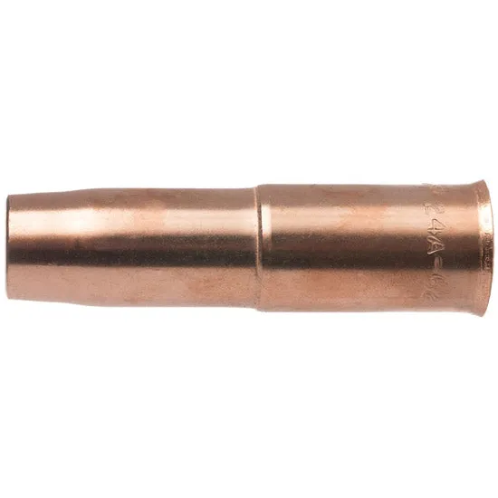 Tweco 24A-50SS (1240-1111) 24A Series 1/2″ Standard Short Stop Slip-On Tip Recess Formed Nozzle (2 Pack)