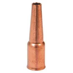 Tweco 24AT-37SS (1240-1301) 24A Series 3/8″ Tapered Short Stop Slip-On Tip Recess Formed Nozzle (2 Pack)
