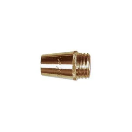 Tweco 24FN-37S (1240-1704) 24FN Series 3/8″ Standard Short Stop Tip Recess Fine Thread Nozzle (2 Pack)