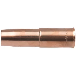 Tweco® 12401424 1.75″ X 0.625″(5/8″) Bore 24CT Series Copper Nozzle, Coarse Thread, 2/PACK