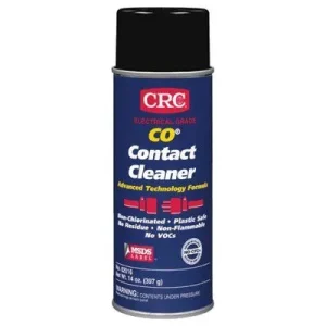 CRC 02016 CO Contact Cleaners, 16 oz Aerosol Can (12 Cans)